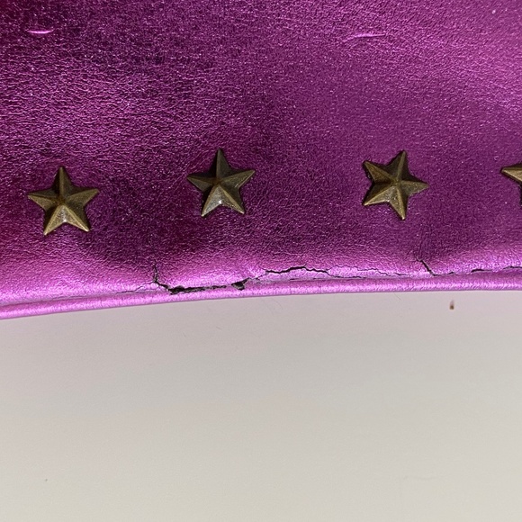 Vera Wang Princess Purple Metallic Wristlet - Picture 5 of 5